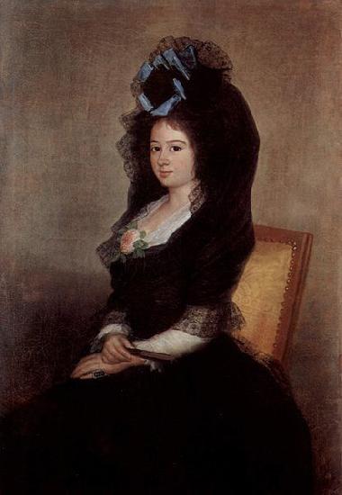 Francisco de Goya Portrat der Narcisa Baranana de Goicoechea